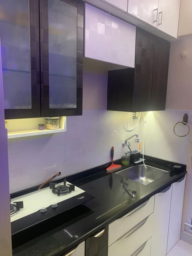 Kitchen, vijay-orovia 1 Bedroom 484 Sq.Ft. Apartment In Ghodbunder Road Thane 10470242