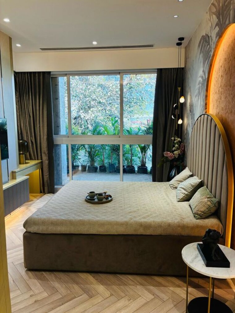 Bedroom, marathon-montesouth-2 3 Bedroom 1408 Sq.Ft. Apartment In Byculla West Mumbai 10470236