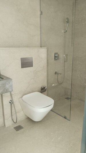 Bathroom in 4 BHK Apartment at Piramal Mahalaxmi, Mahalaxmi – for Rent