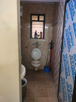 Bathroom in 2 BHK Apartment at Poonam Darshan CHS, Jogeshwari East – for Rent