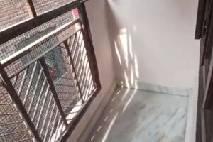 Balcony in 2 BHK Builder Floor at Laxmi Nagar – for Rent