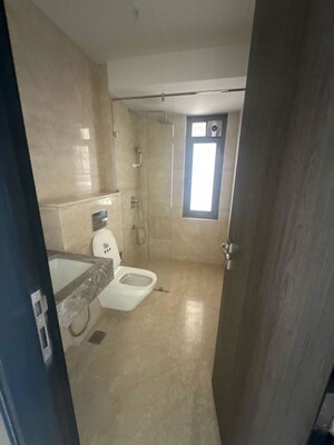 Bathroom in 3 BHK Apartment at Piramal Mahalaxmi, Mahalaxmi – for Rent