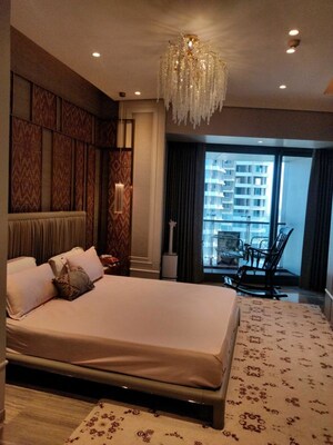 Bedroom in 4 BHK Apartment at Lodha World Crest, Worli – for Rent