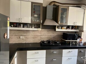 Kitchen in 3 BHK Apartment at Vaibhav Khand – for Sale