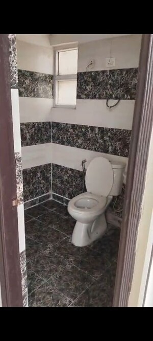 Bathroom in 2 BHK Apartment at Bankey Bihari Aggarwal Heights, Raj Nagar Extension – for Rent