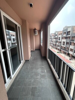 Balcony in 3 BHK Apartment at SAV Gulnaar Meadows, Ambala Highway – for Rent