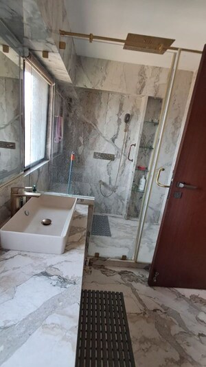 Bathroom in 4 BHK Penthouse at L Nagpal NN Tower, Khar West – for Sale