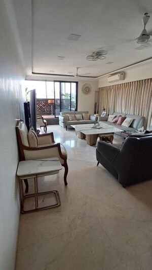 Living Room in 4 BHK Penthouse at L Nagpal NN Tower, Khar West – for Sale