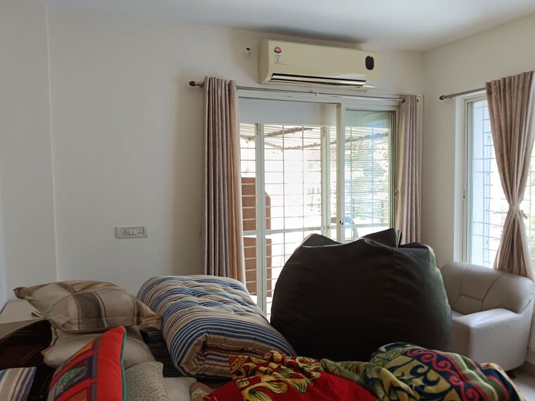 Living Room, vijayraj-sankul 3 Bedroom 1500 Sq.Ft. Apartment In Baner Pune 10470331
