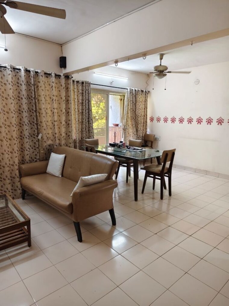 Living Room, clarion-park 3 Bedroom 1500 Sq.Ft. Apartment In Aundh Pune 10470332