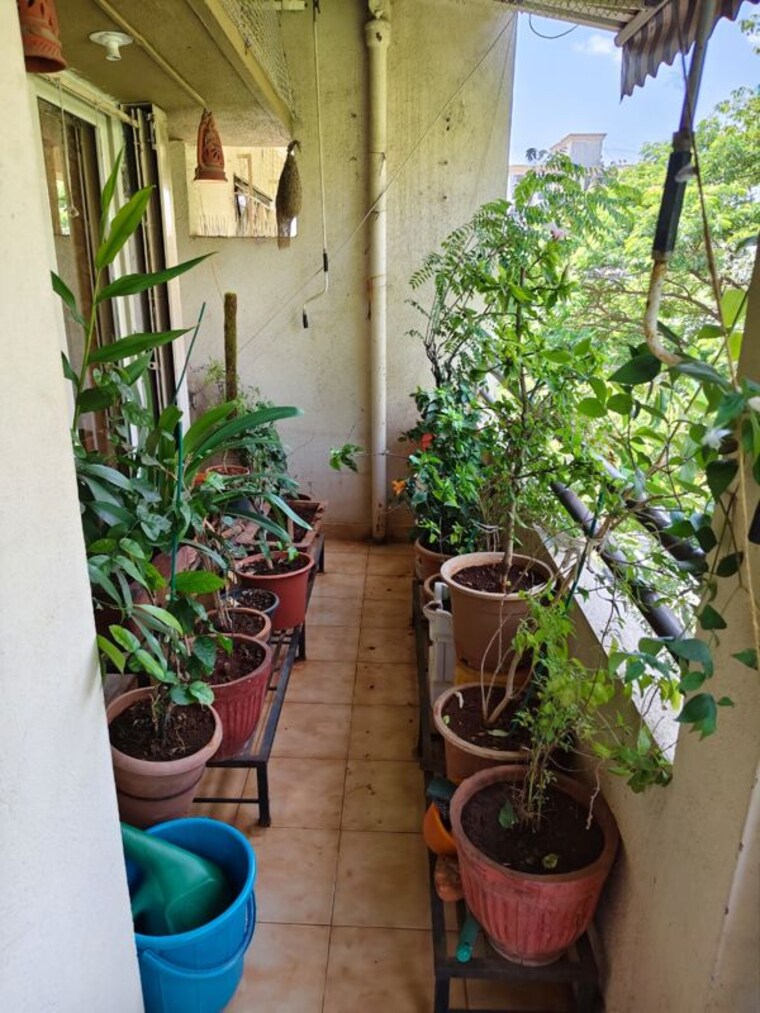 Balcony, clarion-park 3 Bedroom 1500 Sq.Ft. Apartment In Aundh Pune 10470332