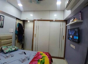 Bedroom in 1 BHK Apartment at Ashar Metro Towers, Vartak Nagar – for Sale
