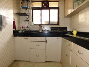 Kitchen in 1 BHK Apartment at Bhairav Darshan, Parel – for Rent
