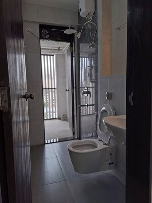 Bathroom in 2 BHK Apartment at The Baya Central, Lower Parel – for Rent