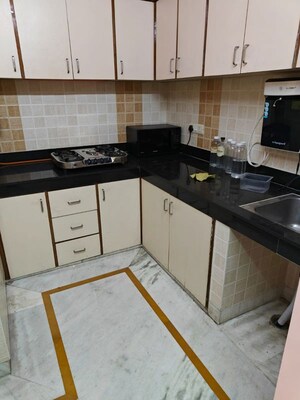 Kitchen in 1.5 BHK Builder Floor at East Of Kailash – for Rent