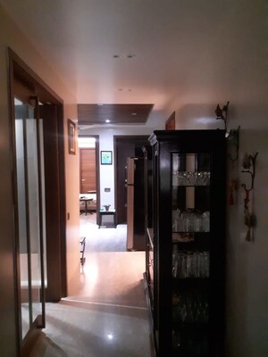 Living Room in 4 BHK Builder Floor at Greater Kailash I – for Rent