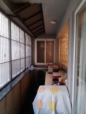 Balcony in 4 BHK Builder Floor at Greater Kailash I – for Rent