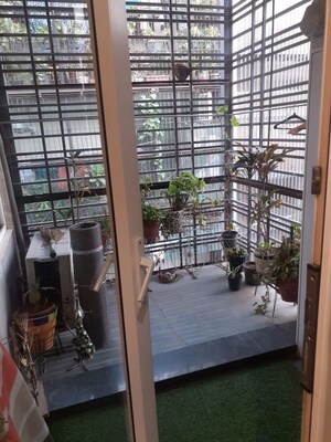 Balcony in 4 BHK Builder Floor at Greater Kailash I – for Rent