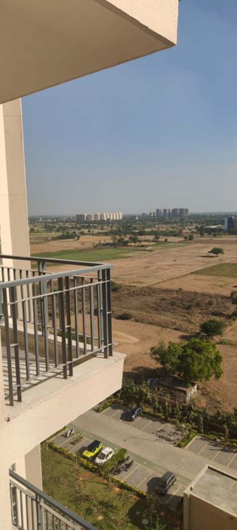 Balcony, godrej-nature-plus 3 Bedroom 1557 Sq.Ft. Apartment In Sohna Sector 33 Gurgaon 10470524