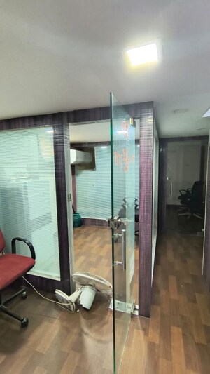 Bathroom in  Office Space at Haware Fantasia, Vashi Sector 28 – for Rent