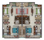 3 BHK 1540 Sq.Ft. Apartment in Aura Homes