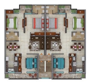 3 BHK Apartment For Sale in Aura Homes, Patiala Road