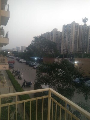 Balcony in 2 BHK Apartment at Panchsheel Greens, Sector 16 Greater Noida – for Rent