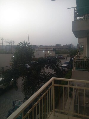 Balcony in 2 BHK Apartment at Panchsheel Greens, Sector 16 Greater Noida – for Rent