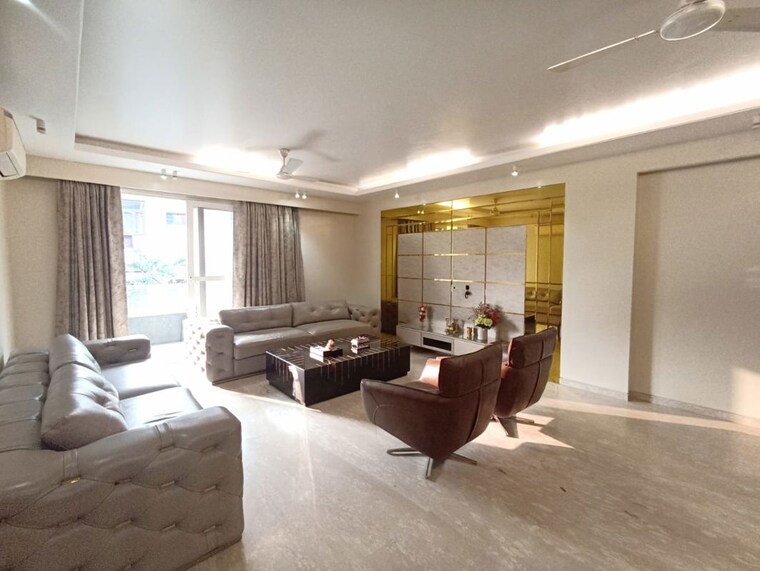 Living Room, greater kailash i 4 Bedroom 2700 Sq.Ft. Builder Floor In Greater Kailash I Delhi 10470632