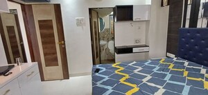 Bedroom in 2 BHK Apartment at Vedant Shree Gopinath Sublime, Kalwa – for Rent