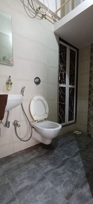 Bathroom in 2 BHK Apartment at Vedant Shree Gopinath Sublime, Kalwa – for Rent