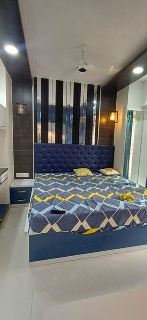 Bedroom in 2 BHK Apartment at Vedant Shree Gopinath Sublime, Kalwa – for Rent