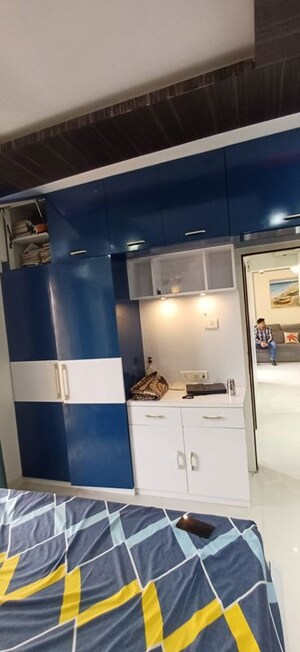 Kitchen in 2 BHK Apartment at Vedant Shree Gopinath Sublime, Kalwa – for Rent