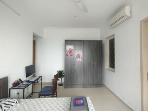 Master Bedroom in 3 BHK Apartment at Neelam Senroofs, Nahur East – for Rent
