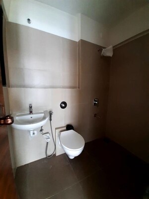 Bathroom in 2 BHK Apartment at Je and Vee Vrindavan, Malad East – for Rent