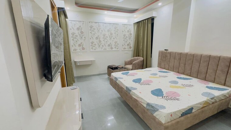 Bedroom, sector 44 Studio 649 Sq.Ft. Builder Floor In Sector 44 Gurgaon 10470737