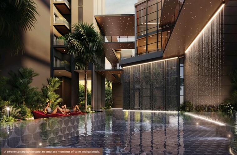 Swimming Pool, signature-global-tonino-lamborghini-residences 4 Bedroom 2450 Sq.Ft. Apartment In Sector 71 Gurgaon 10470797