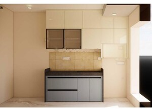 Kitchen in 2 BHK Apartment at LnT Elixir Reserve, Powai – for Rent