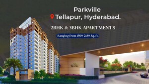 3 BHK Apartment For Sale in Madhu Park Ville, Tellapur