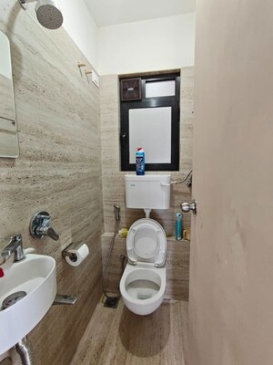 Bathroom in 1.5 BHK Apartment at Sandesh Nagar – for Rent