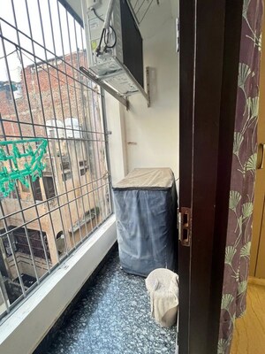 Balcony in 3 BHK Builder Floor at Malviya Nagar – for Rent