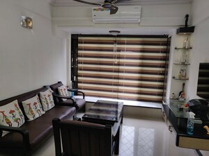 Living Room in 1 BHK Apartment at Manavsthal Heights, Andheri East – for Rent