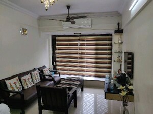 Living Room in 1 BHK Apartment at Manavsthal Heights, Andheri East – for Rent