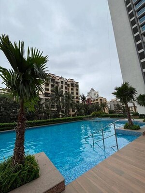 Swimming Pool in 3 BHK Apartment at Rajesh Raj Infinia, Malad West – for Rent