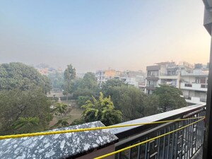 Balcony in 3 BHK Builder Floor at Shivalik Colony – for Rent