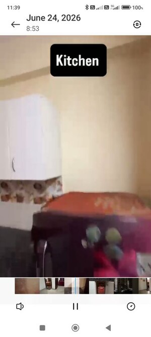 Bedroom in 2 BHK Apartment at KW Srishti, Raj Nagar Extension – for Rent