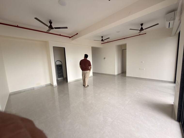 Living Room, damji-shamji-mahavir-spring-tulip-phase-1 3 Bedroom 1600 Sq.Ft. Apartment In Pokhran Road No Two Thane 10471054