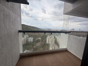 Balcony in 3 BHK Apartment at Damji Shamji Mahavir Spring Tulip Phase 1, Pokhran Road No Two – for Rent
