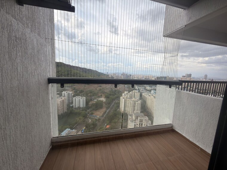 Balcony, damji-shamji-mahavir-spring-tulip-phase-1 3 Bedroom 1600 Sq.Ft. Apartment In Pokhran Road No Two Thane 10471054