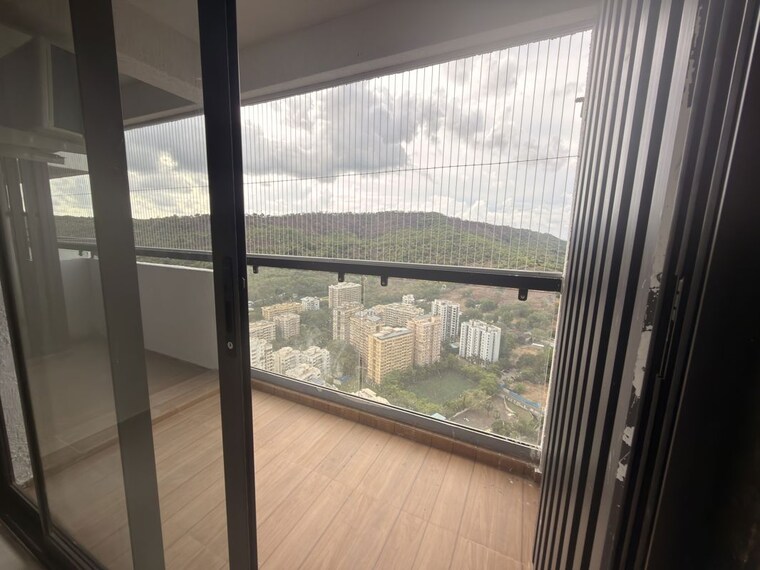Balcony, damji-shamji-mahavir-spring-tulip-phase-1 3 Bedroom 1600 Sq.Ft. Apartment In Pokhran Road No Two Thane 10471054